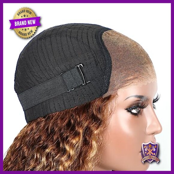 20 Inch Glueless HD Lace Front Wig 180 Density Human Hair Pre Plucked main image 5